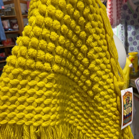 Vintage Crochet Poncho - Picture 7 of 8